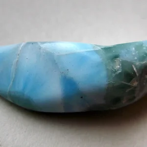 Larimar gemstone, available to set into your piece at Bintang Sanur Jewelry Workshop
